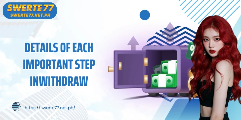 Details of each important step inwithdraw