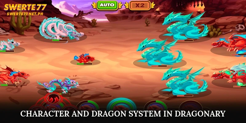 Character and Dragon System in Dragonary