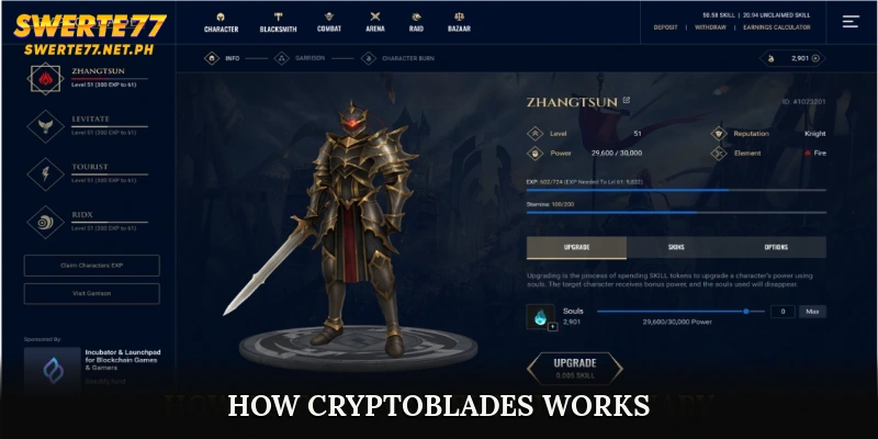 How CryptoBlades Works